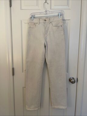 Madewell 90’s Straight Jean in Ecru
